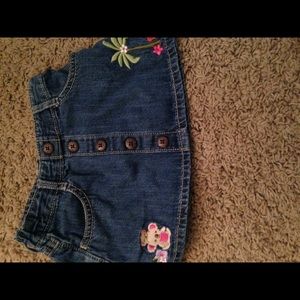 Cute Gymnoree jean skirt